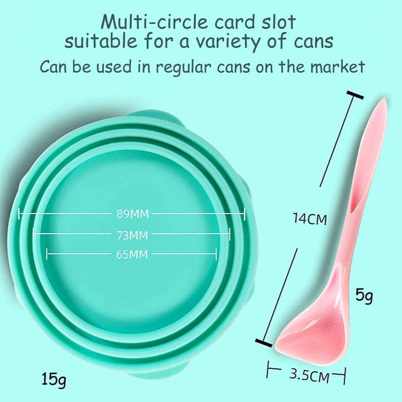 Reusable Silicone Paw Lids – Freshness Protection View