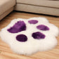 Soft and durable cat paw cushion rug for pets