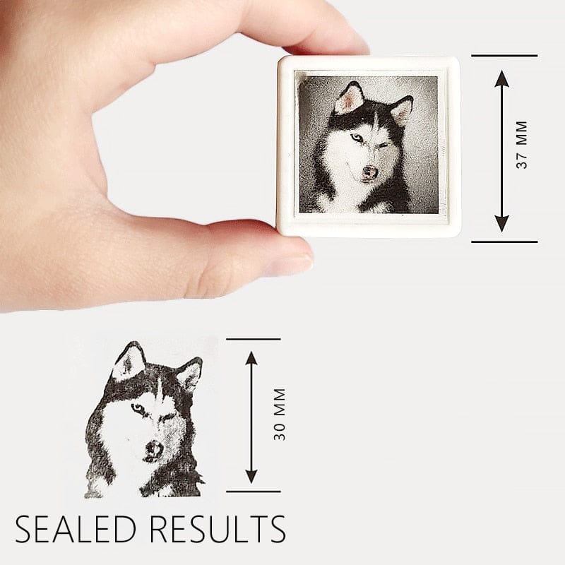 Handcrafted Personalized Cat Stamp