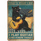 Fun and quirky cat-themed vintage art
