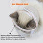 Anti-bite mask for cats with transparent muzzle