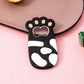 Cat lover's magnet bottle opener with cute paw pattern