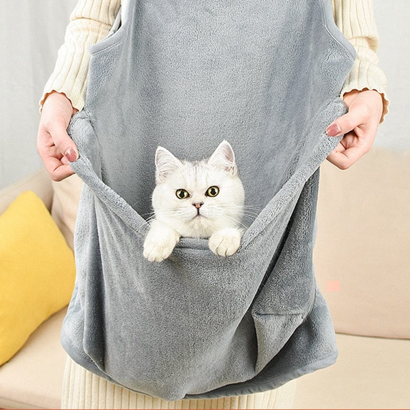 Comfy Cat Apron Pouch Carrier