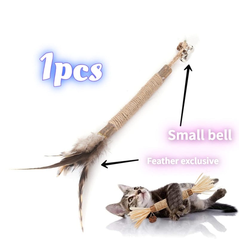 Safe and natural cat chew toy