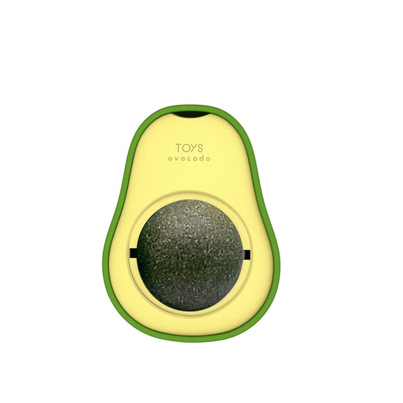 Fun and interactive avocado catnip toys