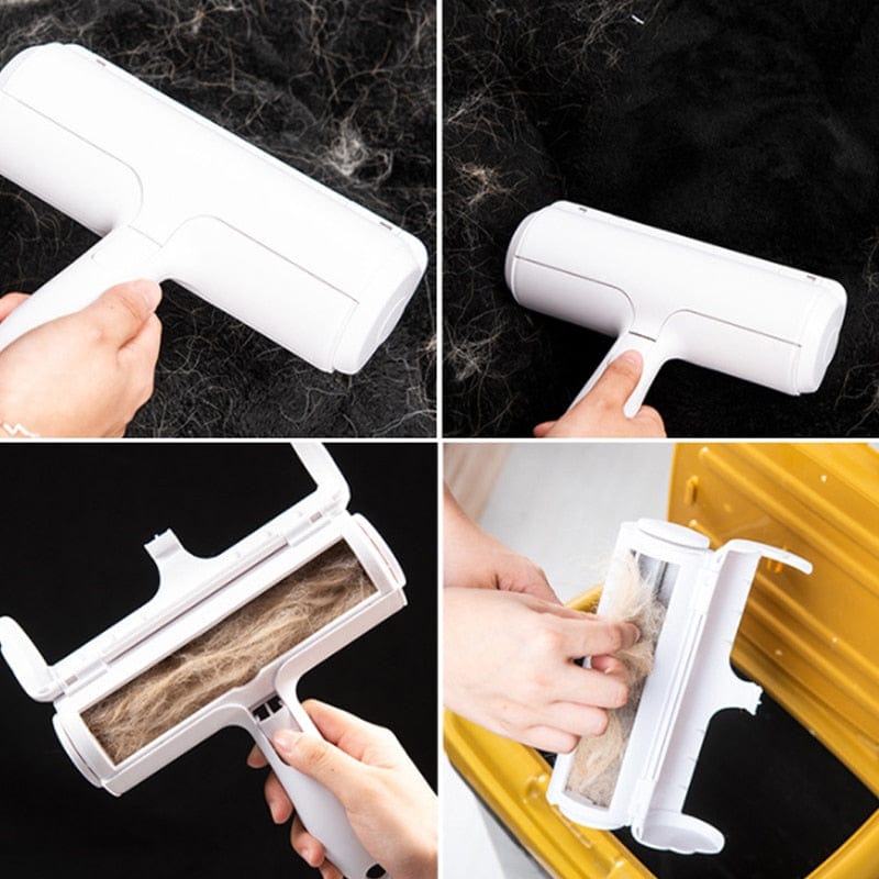 Environmentally friendly cat hair removal roller