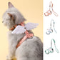 Best sweet angel wing cat strap harness