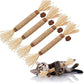 All-natural cat teething toy