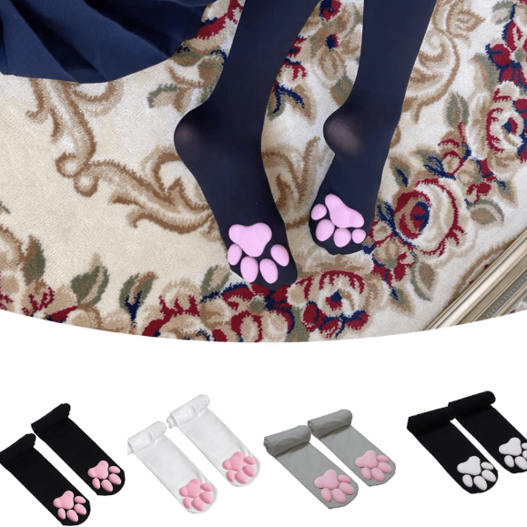 Best Value Cat Paw Stockings