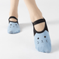 Cat-themed anti-slip Pilates yoga socks