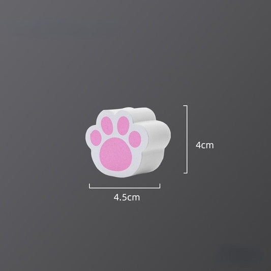 Multifunctional cat paw bathroom cleaning tool