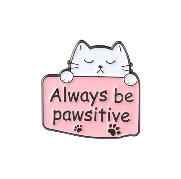 Cat brooches to spread positivity, a must-have for all