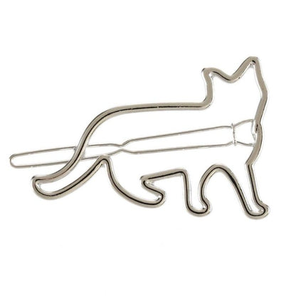 Cat kitty hair clip 
