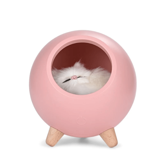 Creative Little Pet House Atmosphere Lamp cute cat shape led lamp
