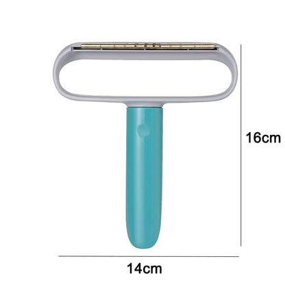 Easy-to-use cat hair remover brush lint roller for removing pet hair from various surfaces