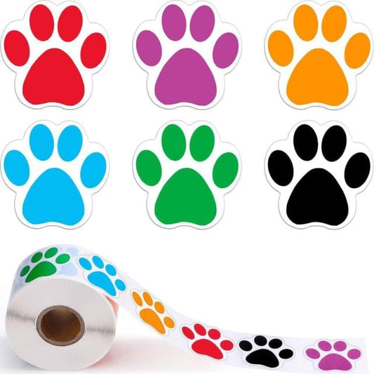 Decorative cat paw tape for gift wrapping stickers dog paw