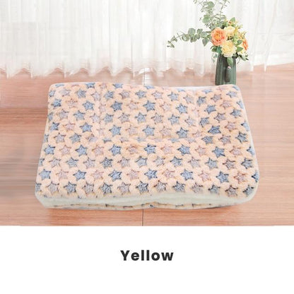  Thickened Pet Soft Fleece Pad Blanket Bed Mat For Puppy Dog Cat