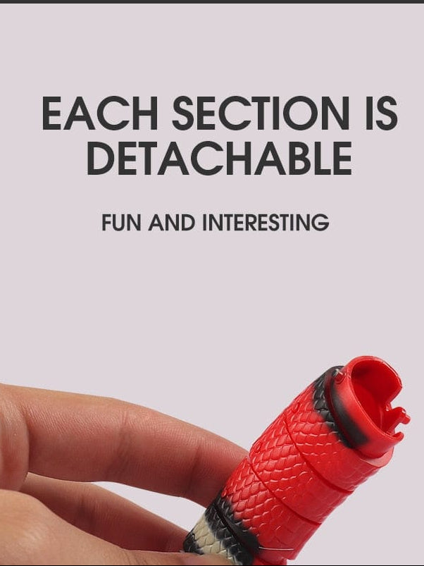 Interactive snake toy for cats