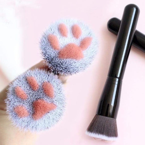 Cat Claw Paw Makeup Brushes Set