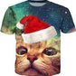 Unisex Short Sleeve Kitty T-Shirt