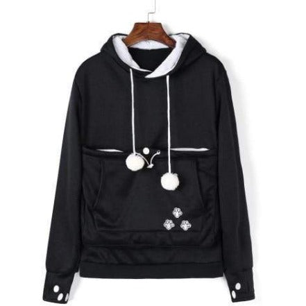 Cat pouch best sale hoodie with zipper