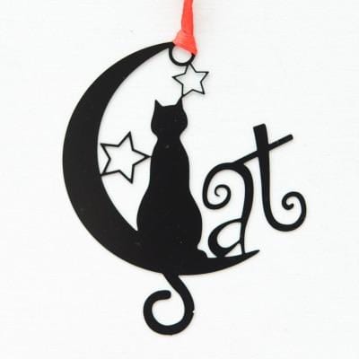 Cat design metal page clips