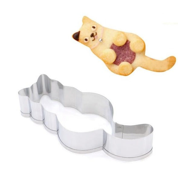Stainless Steel Cat Cookie Cutter