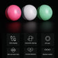 Smart Interactive Cat Toy USB Rechargeable Led Light 360 Degree White Green Pink Self Rotating Ball