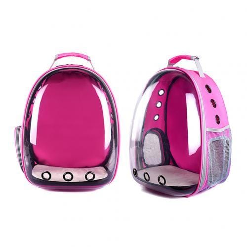 cat travel bag, Cat-carrying Transparent Capsule Backpack