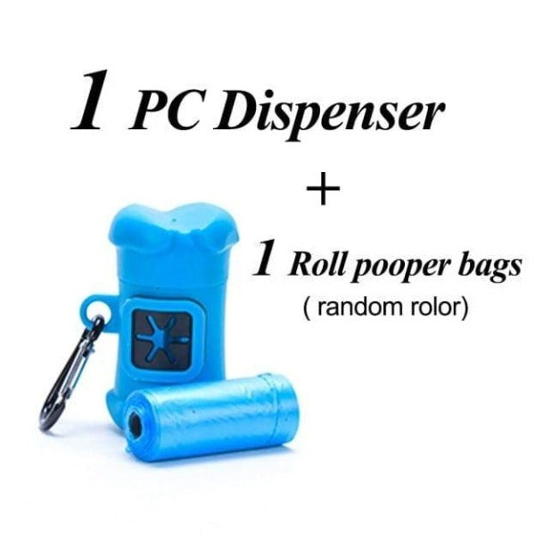 outdoor poop bag dispenser