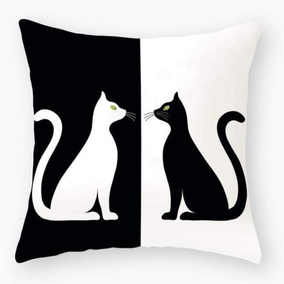 Renaissance Kitty Pillow Cover