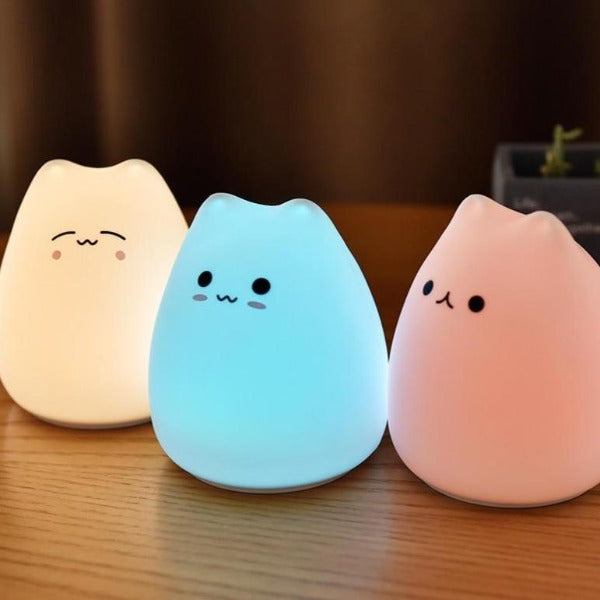 Cheeky Cat LED Lamp