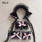 Cat Cosplay Costume Women Bracelets Neckwear Tail Cat Ears Hair Headband