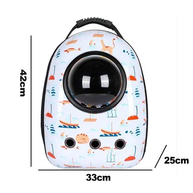 capsule shape bag pet carrier, Cat Dog Puppy Travel Hiking Camping Pet Carrier Backpack,  Space Capsule Bubble Design,