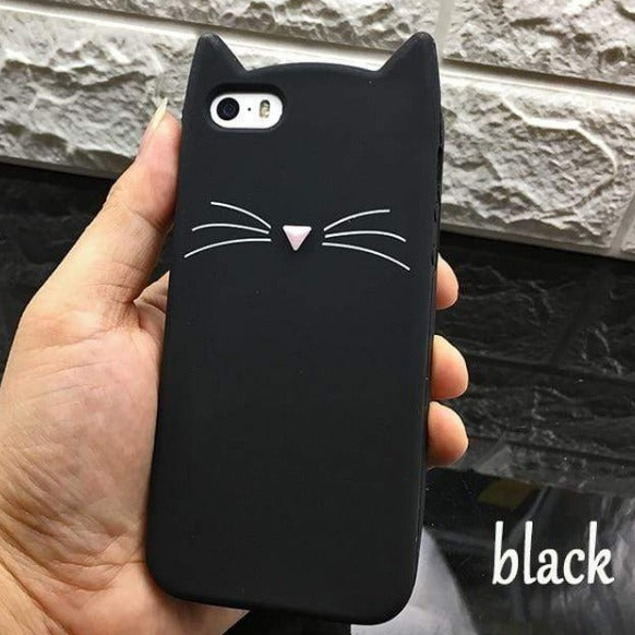 black cat phone case