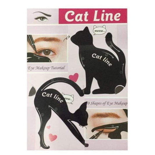 cute cat eye stencil