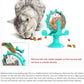 Rotating Interactive Windmill Cat Dog Toy Pet Food Treat