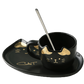 Ceramic Black Cat Plate Cup 