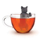 Reusable cat-themed tea infuser with creative design