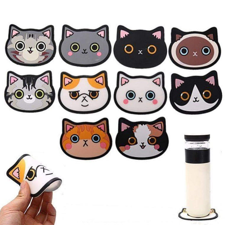 Coasters of Cat Breeds