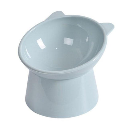 Modern smooth cat water bowl stand