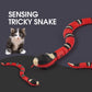 Snake cat toy with realistic movements