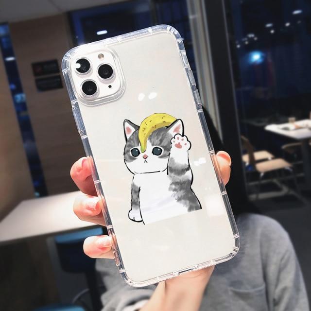 Amusing feline iPhone covers