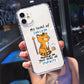 Cat lover's funny phone cases