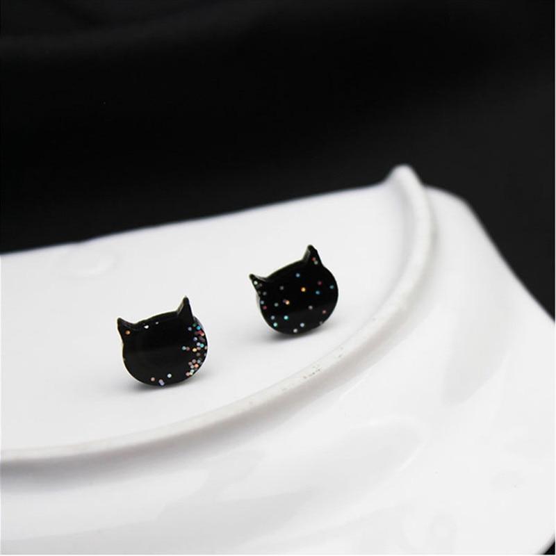 Fashionable Cat Geometry Studs Earring Set 2023