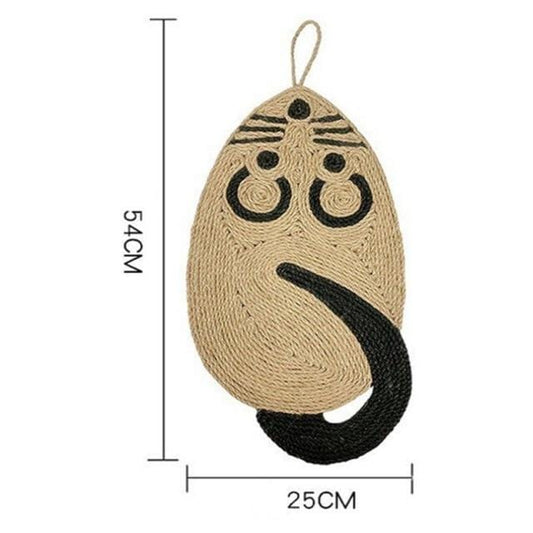 Cat scratcher in the shape of a mouse cats scratch pad