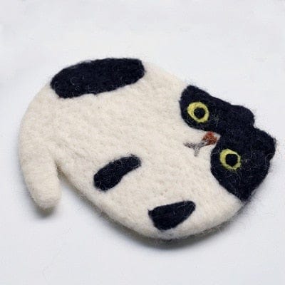 Whimsical Cat Coasters for Mugs