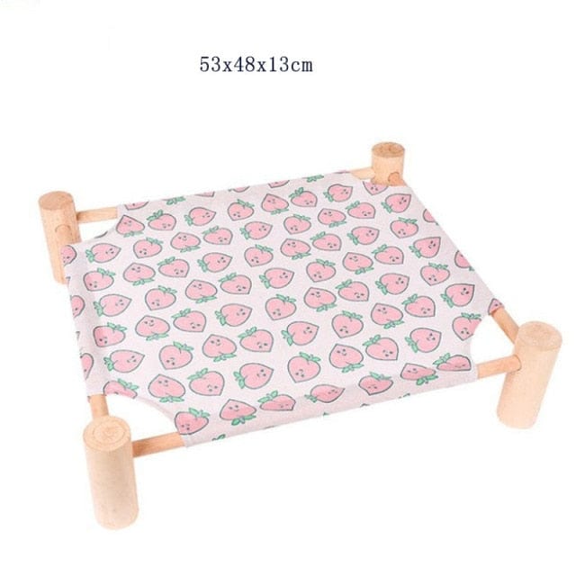 Easy to clean cat bed with durable frame