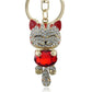 Charming Lovely Cat Keychain
