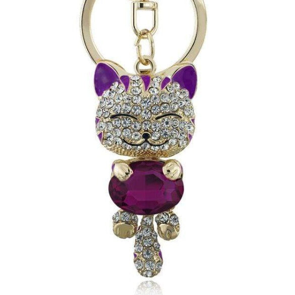 best personalised cat keyring